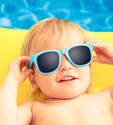 Nacuwa Blue UV Proof Sunglasses for Baby - Bestadvisor