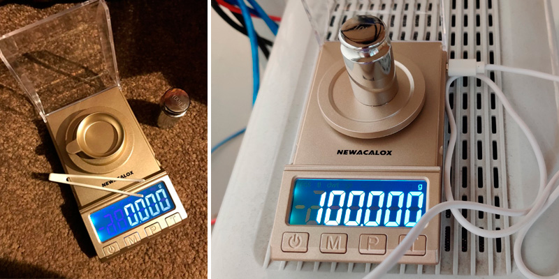 Review of Newacalox High Precision Portable Digital Milligram Jewelry Scale