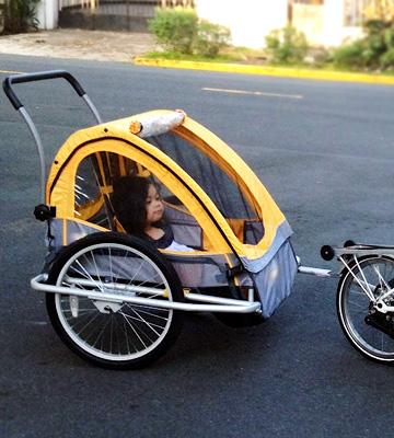 Pacific Cycle InStep Quick Double Bicycle Trailer - Bestadvisor