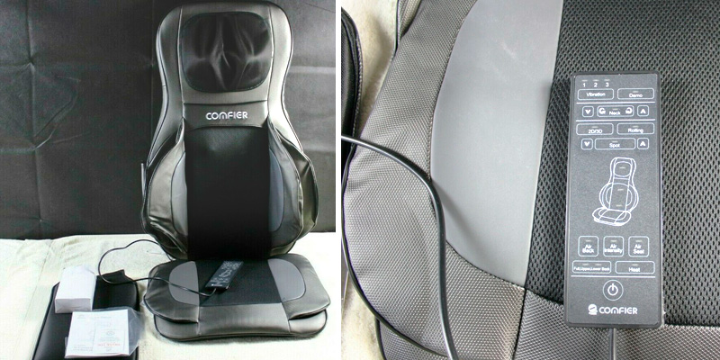Review of COMFIER CF-2309A Shiatsu Neck & Back Massage Chair Pad