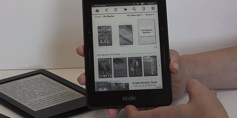 Review of Kindle Voyage 6" High-Resolution Display e-Reader