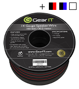 GearIT GI-SPKR-14AWG-CC-100FT Professional Grade Premium