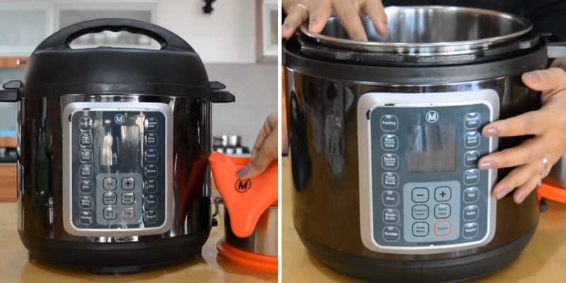 Mealthy MultiPot 9-in-1 6 Quart 2.0 Programmable Pressure Cooker in the use - Bestadvisor