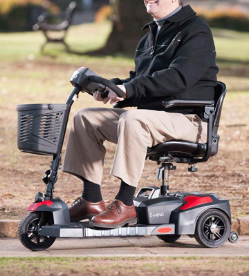 Drive Medical Spitfire Scout 3 Compact 3-wheel Travel Scooter - Bestadvisor