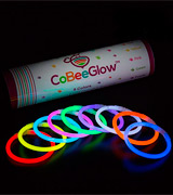 CoBeeGlow Glow Stick Necklaces 22 Inch, 100-Pack