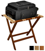 Wooden Mallet LR-MHTAP Deluxe Straight Leg Luggage Rack