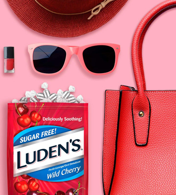 Luden's Sugar Free Wild Cherry 25 Drops Pack of 12 Cough Drops - Bestadvisor