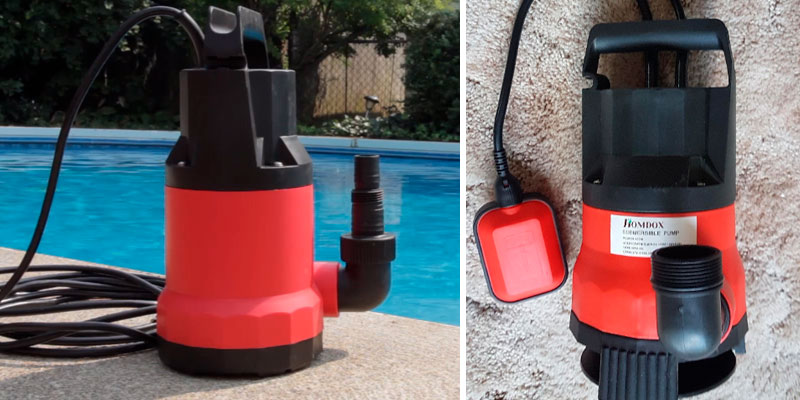 Review of Flyerstoy 1/2 HP_Red Submersible Water Pump
