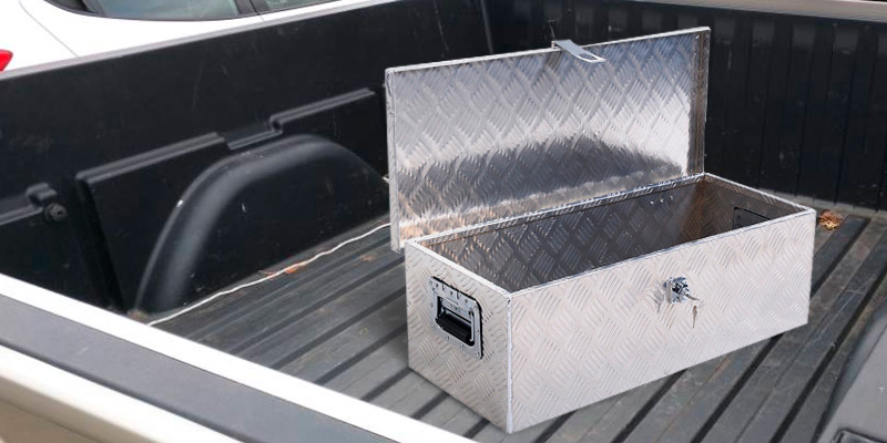 Review of Yaheetech Truck Tool Box Organizer Stainless Steel Trailer