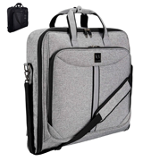 ZEGUR Suit Carry On Garment Bag for Travel and Business Trips