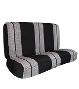 Leader Accessories Pickup Trucks Bench Seat Cover Black Full Size