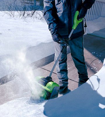 GreenWorks 2600802 12-Inch 8 Amp Corded Snow Shovel - Bestadvisor
