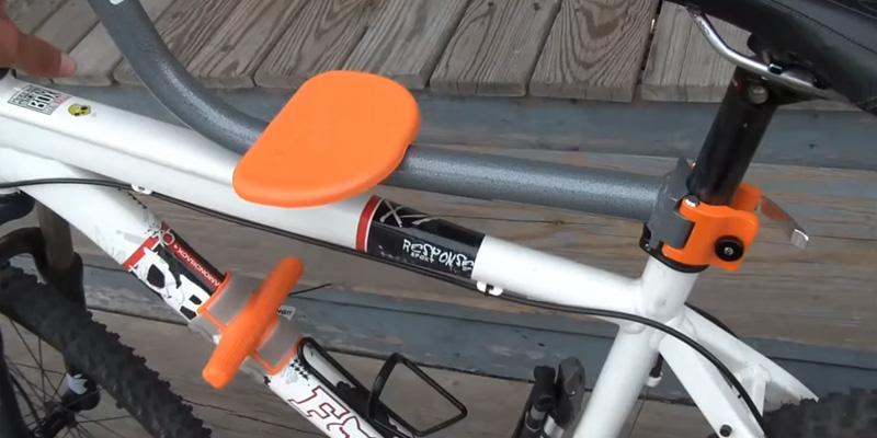 TYKE TOTER Front Mount Child Bicycle Seat in the use - Bestadvisor