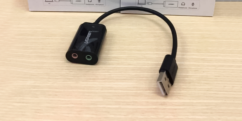 UGREEN 30724 USB Stereo Sound Card in the use - Bestadvisor