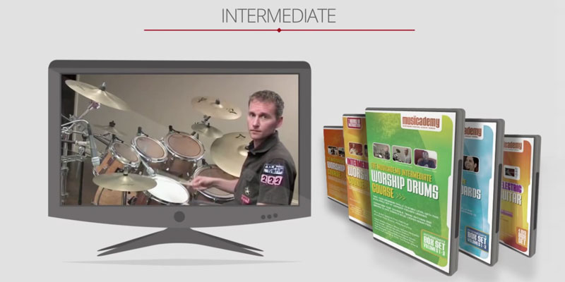 Musicademy Worship Drums for beginners in the use - Bestadvisor