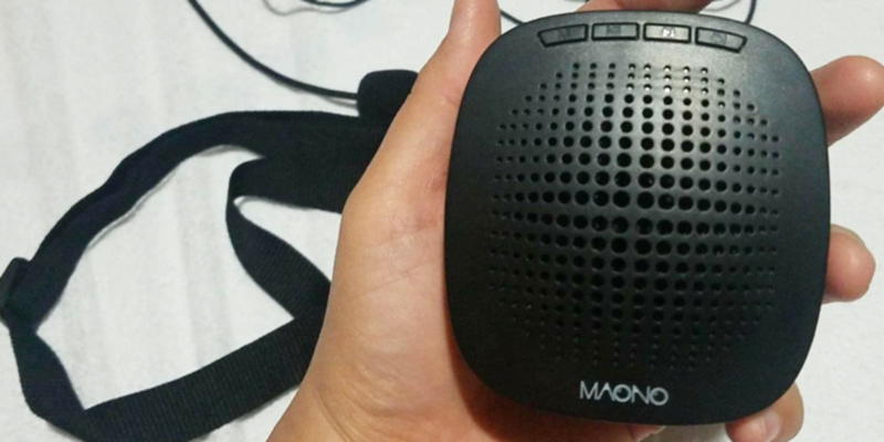 Review of MAONO AU-C03 Mini Voice Amplifier with USB Charging