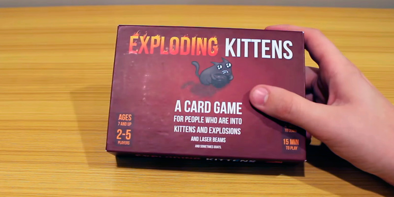 Review of Exploding Kittens Card Game for People who are into kittens and explosions
