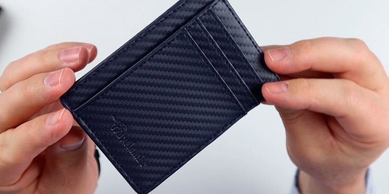 Review of Travelambo Medium Size Front Pocket Minimalist Leather Slim Wallet