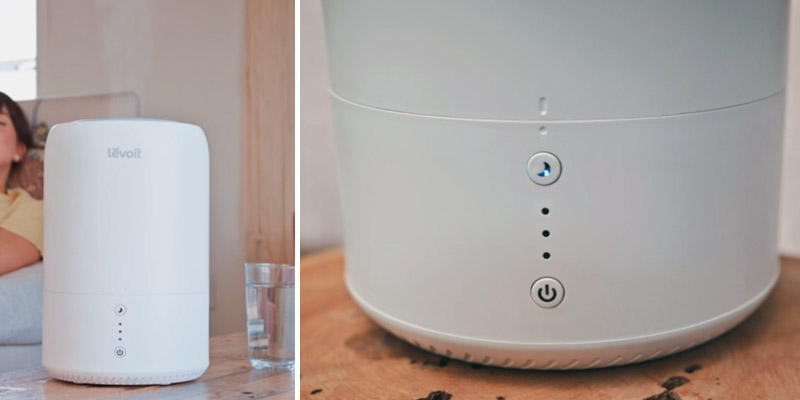 Levoit Dual 100 Humidifiers for Bedroom in the use - Bestadvisor