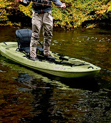 SUNDOLPHIN Boss SS 12.3-Feet Sit-On/Stand On Top Angler Kayak - Bestadvisor