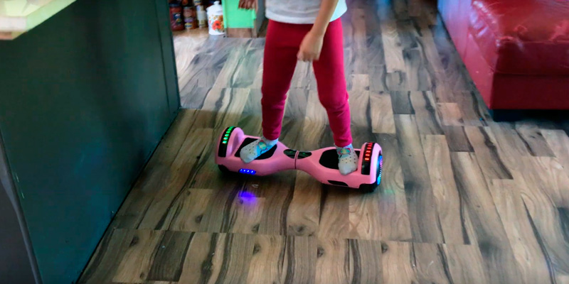 SISIGAD 6.5" Two-Wheel Hoverboard Self Balancing Scooter in the use - Bestadvisor