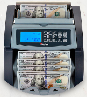 Cassida 5520UM UV/MG Money Counter with Counterfeit Bill Detection - Bestadvisor