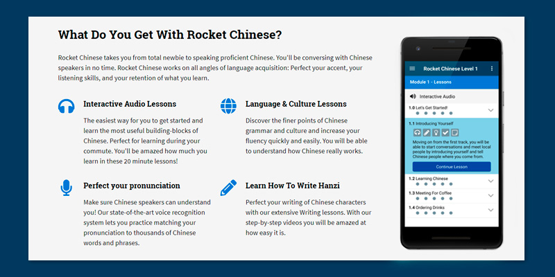 Rocket Languages Online Chinese Course in the use - Bestadvisor