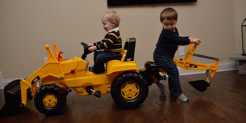 Review of Rolly toys CAT Construction Pedal Tractor
