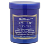 Brilliant 8 Oz with Cleaning Basket and Brush Jewelry Cleaner
