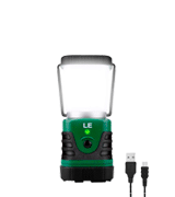 Lighting EVER Waterproof Rechargeable LED Camping Lantern