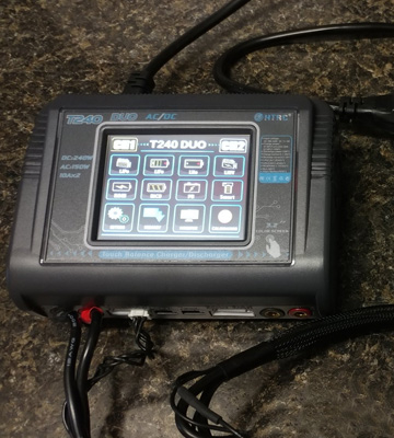Charger T240 Touch Screen Duo Lipo Battery Charger - Bestadvisor