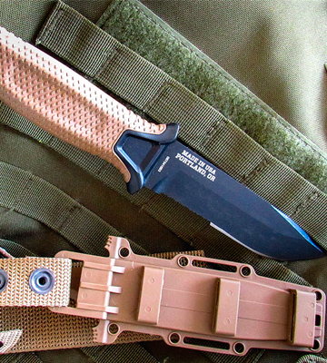 Gerber StrongArm 420 High Carbon Stainless Steel Fixed Blade Survival Tactical Knife - Bestadvisor
