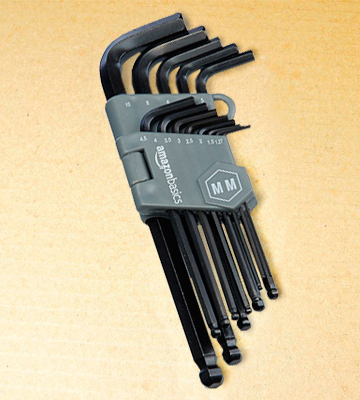 AmazonBasics AMZ1715 Hex Key Wrench Set (26-piece, Inch/Metric) - Bestadvisor