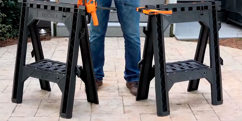 Review of WORX WX065 Clamping Sawhorse Pair