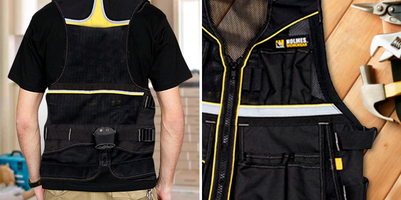 Review of Holmes 10-3530-MHBLK Workwear Tool Vest