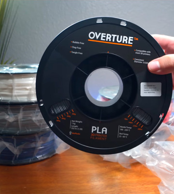 OVERTURE PLA Filament 1.75mm 3D Printer Consumables - Bestadvisor