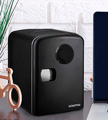 Gourmia GMF668 Mini Fridge With Bluetooth Speaker - Bestadvisor