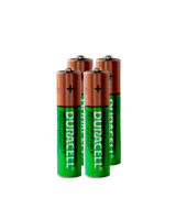 Duracell AAA-Rechx4 Rechargeable Batteries