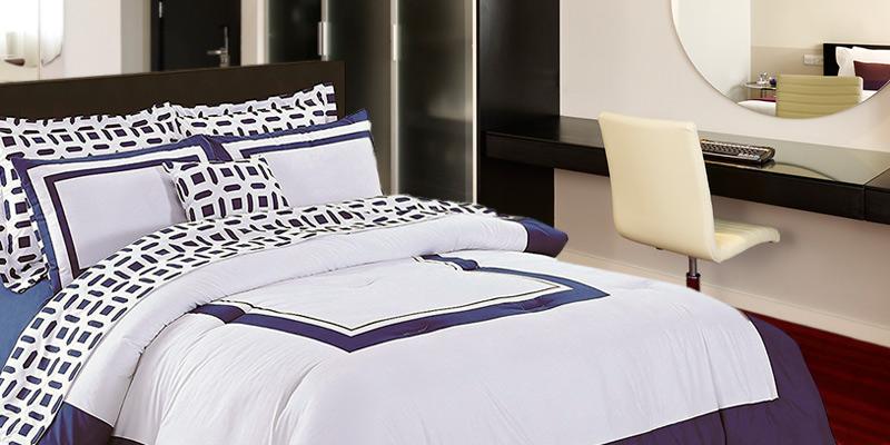 Utopia Bedding Bed-in-a-Bag Super Soft Comforter Set in the use - Bestadvisor