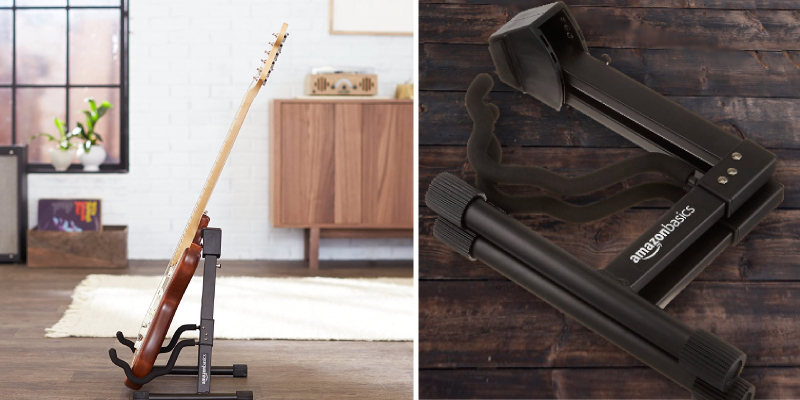 Review of AmazonBasics Guitar Folding A-Frame Stand