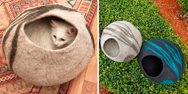Review of MEOWFIA Cat Bed Premium Cave (Large)