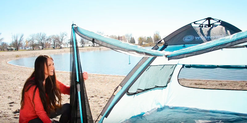 Review of WildHorn Outfitters Sun Escape XL QuickUp Cabana Beach Tent