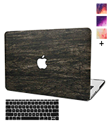 KEC Case for MacBook Pro 15 with Keyboard Cover Italian Leather A1990/A1707 Touch Bar
