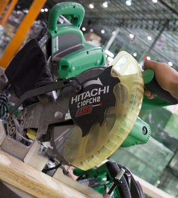 Hitachi C10FCH2 Single Bevel Compound Miter Saw with Laser Marker - Bestadvisor
