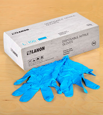 LANON Disposable Nitrile Gloves, Food Grade, Latex Free - Bestadvisor