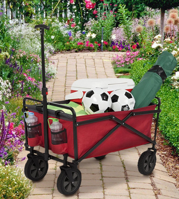Seina (SUW-300) Portable Folding Outdoor Garden Cart - Bestadvisor