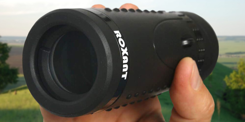 ROXANT High Definition Monocular With Retractable Eyepiece and Fully Multi Coated Optical Glass Lens in the use - Bestadvisor