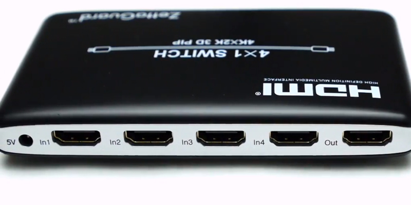 Review of Zettaguard 4x1 ZW410 ZW-140 HDMI Splitter