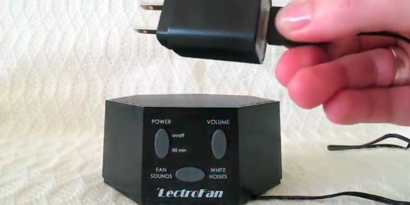Adaptive Sound Technologies LectroFan High Fidelity White Noise Sound Machine in the use - Bestadvisor