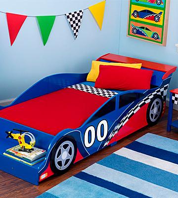 KidKraft Race Car Toddler Bed - Bestadvisor